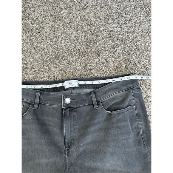 Lane Bryant Gray Mid-Rise Flex Magic Waistband Signature Fit Boot Gray Jeans 18 - Picture 7 of 11